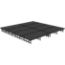 NPS 16x16 Portable Stage Kit with Gray Carpet Deck from StageDrop