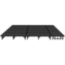 NPS 20x20 Portable Stage Kit with Gray Carpet Deck from StageDrop