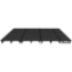 NPS 28x28 Portable Stage Kit with Gray Carpet Deck from StageDrop