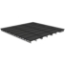 NPS 28x28 Portable Stage Kit with Gray Carpet Deck from StageDrop