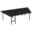 National Public Seating SP3624P Seated Riser Stage Pie Tier, Polydeck, 24" Height (36" Deep) - NPS-SP3624P