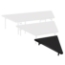National Public Seating SP368P Seated Riser Stage Pie Tier, Polydeck, 8" Height (36" Deep) - NPS-SP368P