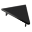 National Public Seating SP368P Seated Riser Stage Pie Tier, Polydeck, 8" Height (36" Deep) - NPS-SP368P