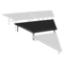 National Public Seating SP4816P Seated Riser Stage Pie Tier, Polydeck, 16" Height (48" Deep) - NPS-SP4816P
