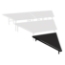 National Public Seating SP488P Seated Riser Stage Pie Tier, Polydeck, 8" Height (48" Deep) - NPS-SP488P