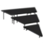 National Public Seating SCRC36P 3-Level Seated Choral Riser Set, Polydeck (36" Deep Tiers) - NPS-SCRC36P