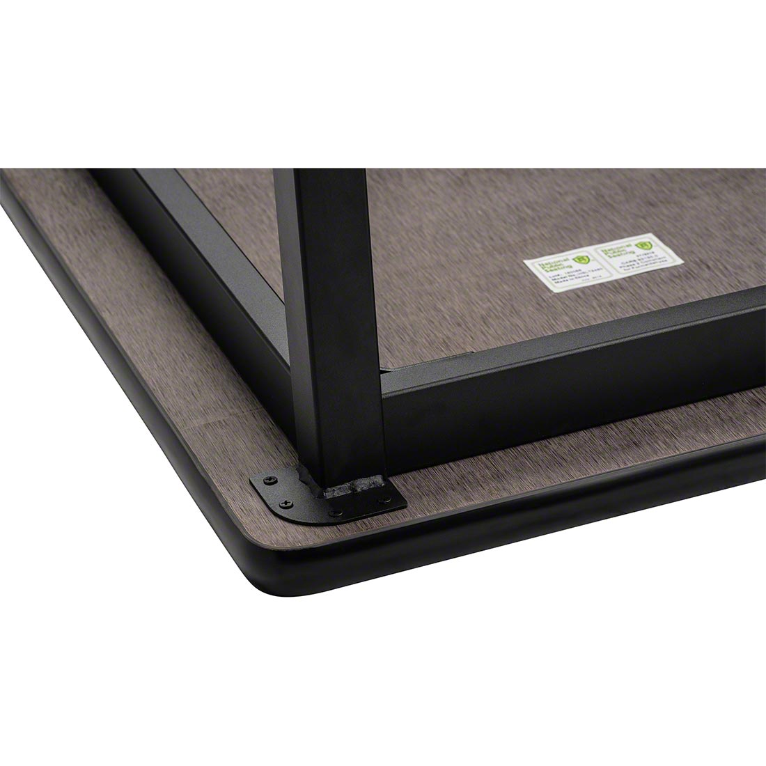 NPS Heavy Duty Steel Table, Black Frame, 48 x 60 x 30, Whiteboard Top