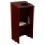 Oklahoma Sound 222 Full Floor Lectern, Mahogany - OS-222-MY