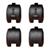 Oklahoma Sound 2CS 4-Piece Caster Kit for 222 Lectern caster, caster kit, easy roll, lectern casters, mobile lectern