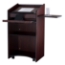 Oklahoma Sound 600-MY Aristocrat Non-Sound Lectern, Mahogany - OS-600-MY