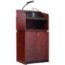 Oklahoma Sound 950/901 Tabletop and Base Combo Sound Lectern, Mahogany/Walnut - OS-950/901-MY/WT