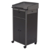 Oklahoma Sound Greystone Lectern greystone lectern, presentation, presentation lectern, teaching lectern, multi media cart