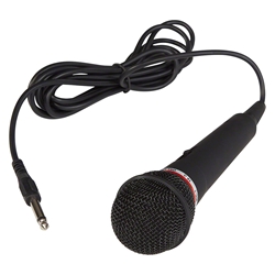 Oklahoma Sound MIC-1 Electret Condenser Microphone with 9 Cable wired microphone, standard mics, wired handheld microphone, lectern microphone, condenser microphone