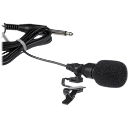 Oklahoma Sound MIC-3 Electret Tie-Clip/Lapel/Lavalier Condenser Microphone with 10 Cable wired microphone, standard mics, wired lapel microphone, lectern microphone, unidirectional microphone, tie clip microphone