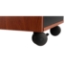 Oklahoma Sound MMC Multimedia Cart, Cherry/Black - OS-MMC