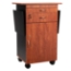 Oklahoma Sound MMC Multimedia Cart, Cherry/Black - OS-MMC