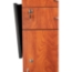 Oklahoma Sound MMC Multimedia Cart, Cherry/Black - OS-MMC