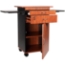 Oklahoma Sound MMC Multimedia Cart, Cherry/Black - OS-MMC