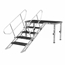 ProFlex 5-Step Adjustable Stairs for Stages 32"-55" High (Handrail sold separately) - PFASTR5