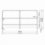 ProFlex 8' Stage Guard Rail - PFGR8-PF2GR8