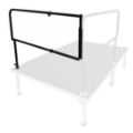ProFlex Feather-Lite Corner Stage Guard Rail, Single 
