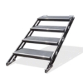 ProFlex 4-Step Adjustable Stairs for Stages 24"-40" Height (Handrail sold separately)