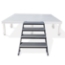 ProFlex 4-Step Adjustable Stairs for Stages 24"-40" Height (Handrail sold separately) - PFASTR4