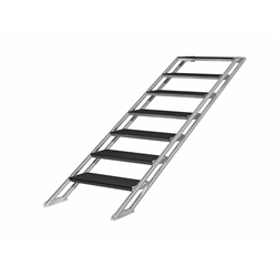 ProFlex 7-Step Adjustable Stairs for Stages 40"-70" High (Handrail sold separately) portable stage steps, stairs