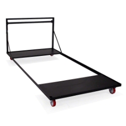 ProFlex Stage Platform Trolley (fits 10 8x4 stage panels) portable stage panel truck, platform dolly, transportation, road cart, storage cart, stage truck