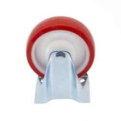 ProFlex Replacement Fixed Caster for PFPTR Stage Platform Trolley replacement casters, storage, dolly, handtruck, rolling cart, casters, road cart, transport, fixed, fixed casters,  PFPTR, PFPTRW
