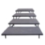 Staging 101 4-Tier 4' Wide Seated Riser Straight Section (48" Deep Tiers) - S4FT4SS