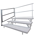Staging 101 Side Guard Rail for Tiered Choral Risers (2-pack)