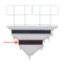 Staging 101 3-Tier Descending Chair Stops for Wedge Seated Risers - SCSW3T