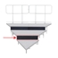 Staging 101 3-Tier Descending Chair Stops for Wedge Seated Risers - SCSW3T