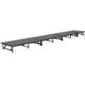 Staging 101 4'x28' Portable Stage, 16"-24" Adjustable Height