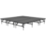 Staging 101 12'x12' Portable Stage, 16"-24" Adjustable Height - SDS14416