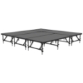 Staging 101 12'x12' Portable Stage, 24"-32" Adjustable Height