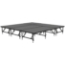 Staging 101 12'x12' Portable Stage, 24"-32" Adjustable Height - SDS14432