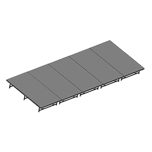 Staging 101 8x20 Portable Stage 16"-24" High 8x20, 20x8, 8 x 20, 160 sqft, 160 square foot stage, dual height, adjustable height, 4x40, 40x4, 4 x 40, 40 x 4