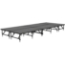 Staging 101 8'x20' Portable Stage, 24"-32" Adjustable Height - SDS16032