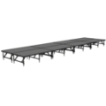 Staging 101 8'x32' Portable Stage, 24"-32" Adjustable Height