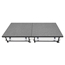 Staging 101 4'x8' Portable Stage 16"-24" High (4'x4' Units) - SDS44-3216