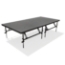 Staging 101 4'x8' Portable Stage with Wheels, 24"-32" High (4'x4' Units) - SDS44-3232