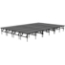 Staging 101 16'x24' Portable Stage, 24"-32" Adjustable Height - SDS38432