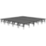 Staging 101 20'x20' Portable Stage, 24"-32" Adjustable Height - SDS40032