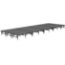 Staging 101 12'x36' Portable Stage, 16"-24" Adjustable Height - SDS43216
