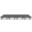 Staging 101 8'x16' Portable Stage with Wheels, 16"-24" High (4'x4' Units) - SDS44-12816