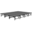 Staging 101 12'x16' Portable Stage with Wheels, 16"-24" High (4'x4' Units) - SDS44-19216