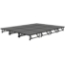 Staging 101 12'x16' Portable Stage with Wheels, 16"-24" High (4'x4' Units) - SDS44-19216