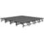 Staging 101 16'x16' Portable Stage with Wheels, 16"-24" High (4'x4' Units)  - SDS44-25616